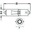 Glödlampa 12V 23W 10st Bihr 12V 23W - x10 – miniatyr 2
