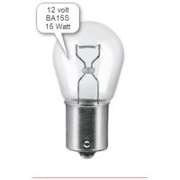 Glödlampa BA15S 12V 15W