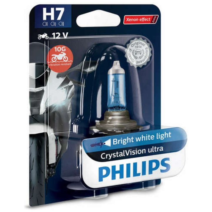 Glödlampa CrystalVision Ultra Moto PHILIPS – bild 2