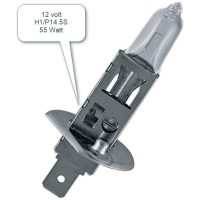 Glödlampa H1/P14.5S 12V 55W