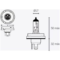 Glödlampa H5 TECNIUM