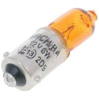 Glödlampa Hy6W 12V 6W Orange