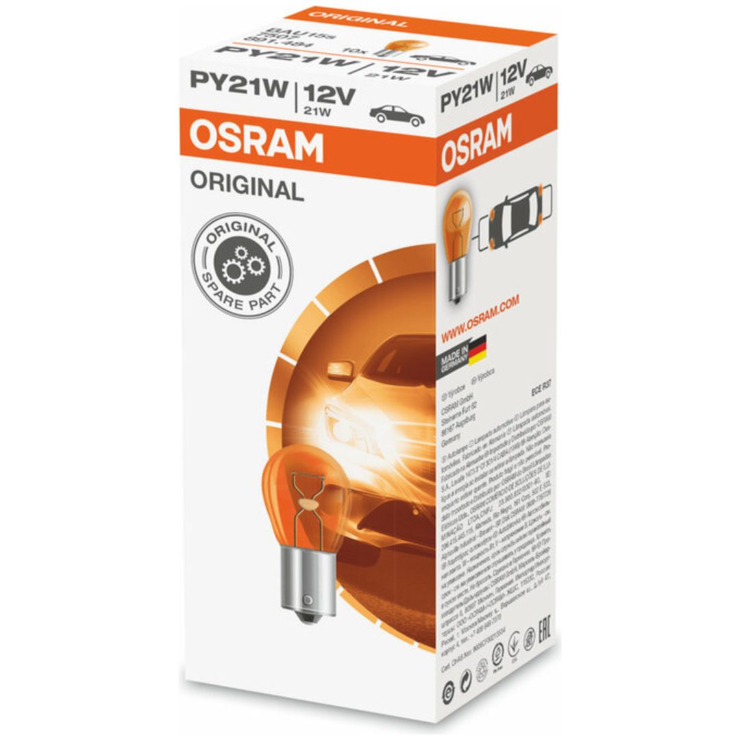 Glödlampa Original PY21W OSRAM – bild 2
