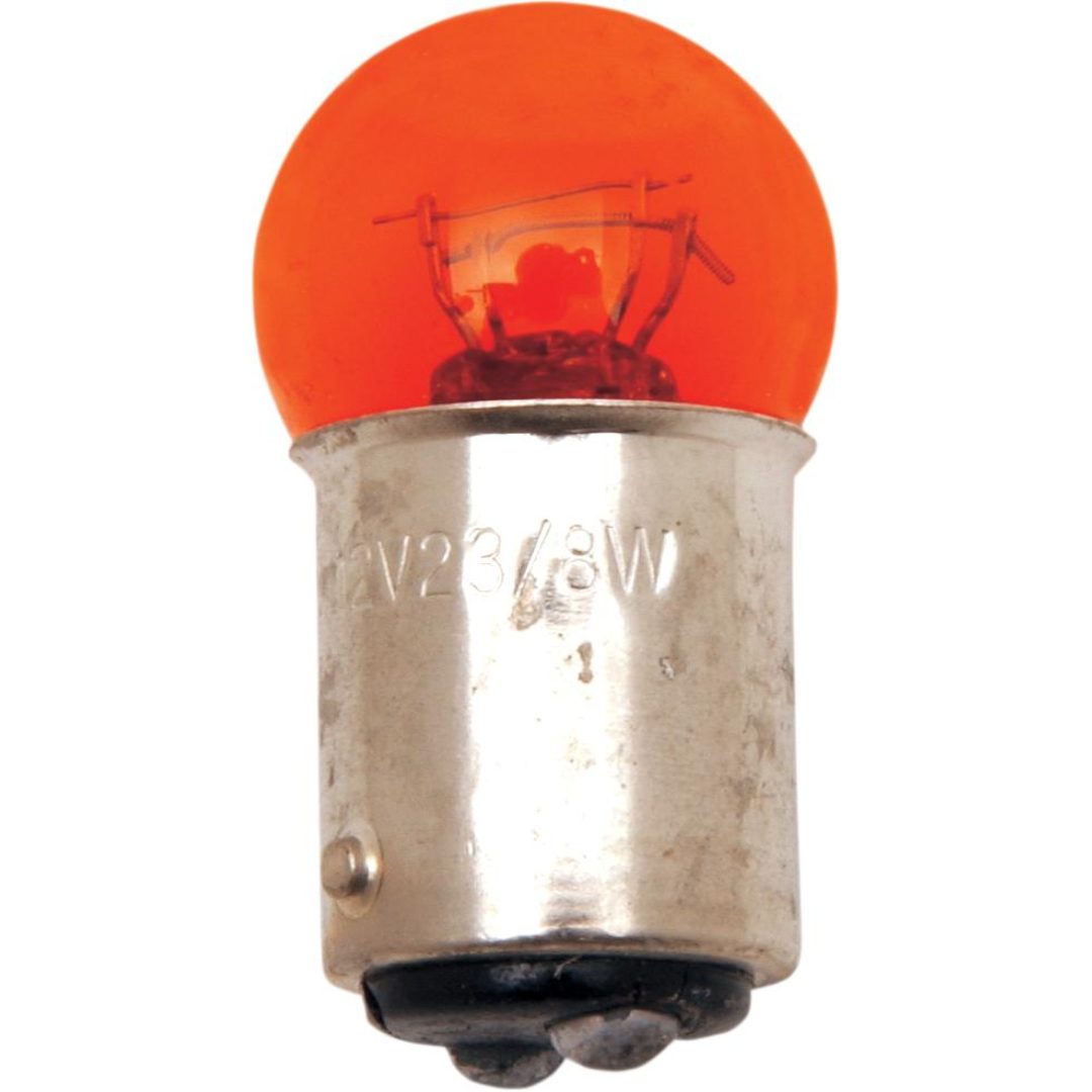 Glödlampa Small Globe Orange DRAG SPECIALTIES 10W AMBER BULBS 5-PK