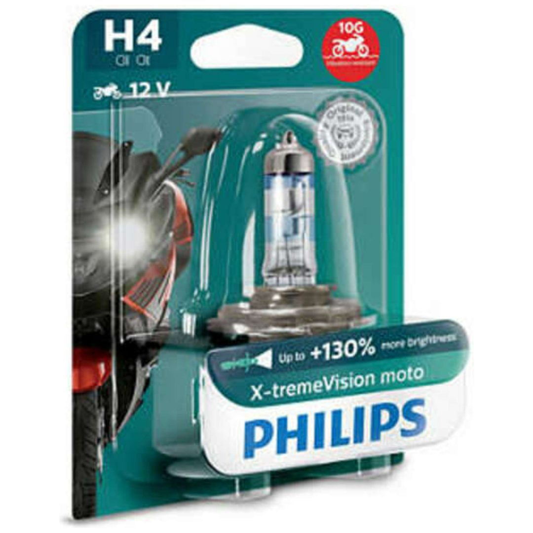 Glödlampa X-tremeVision Moto H4 PHILIPS – bild 3