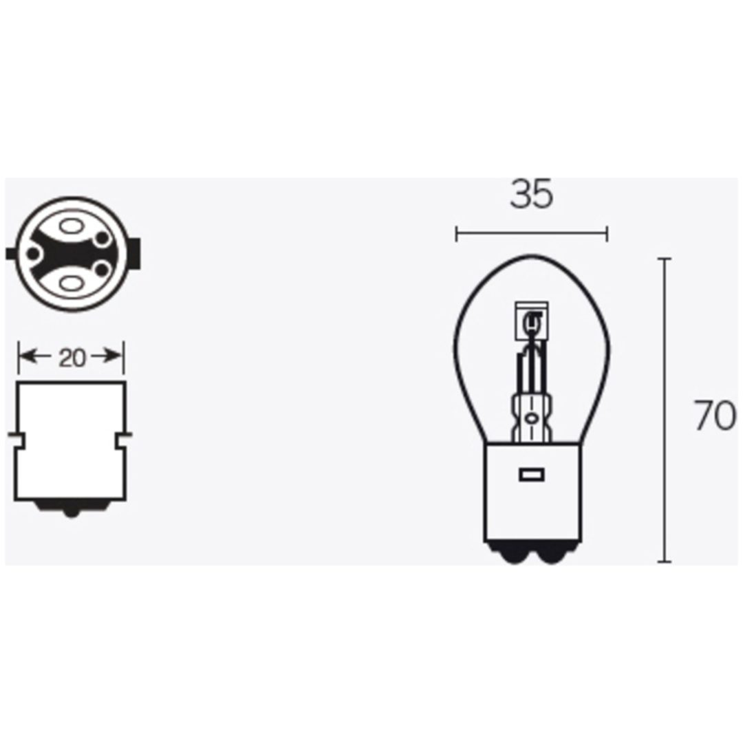 Glödlampor 12V TECNIUM