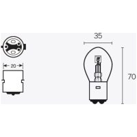 Glödlampor 12V TECNIUM