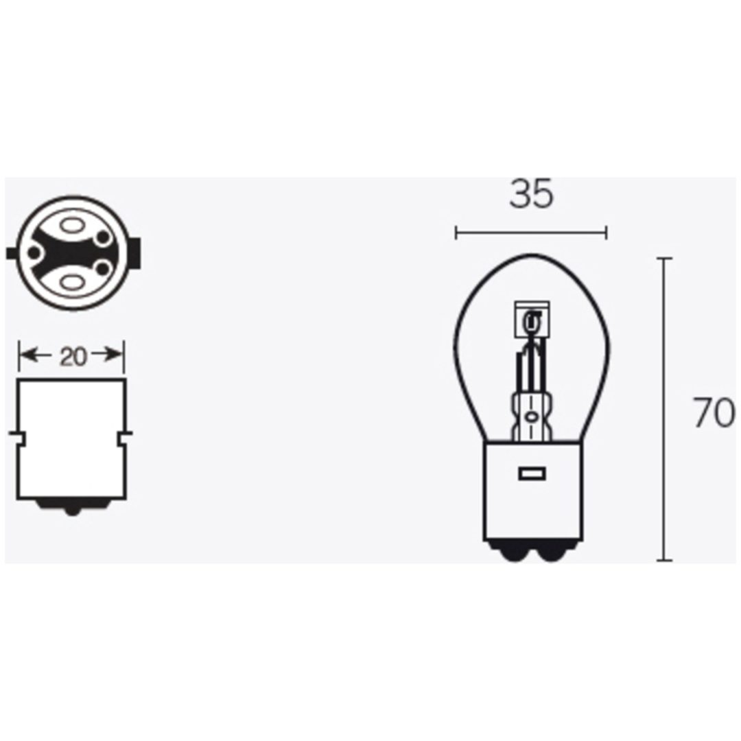 Glödlampor B35 TECNIUM