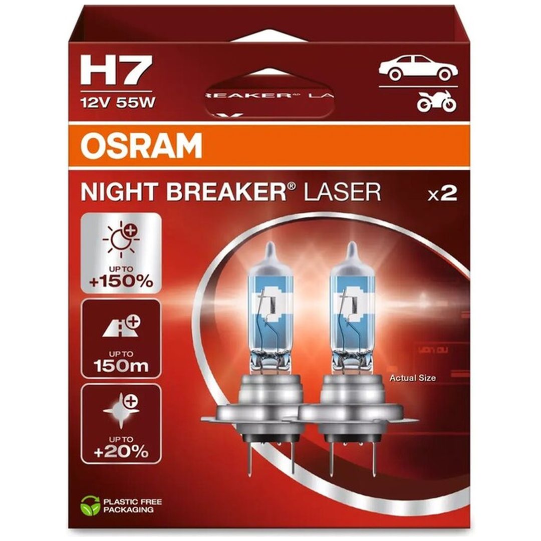 Glödlampor H7 Breaker OSRAM