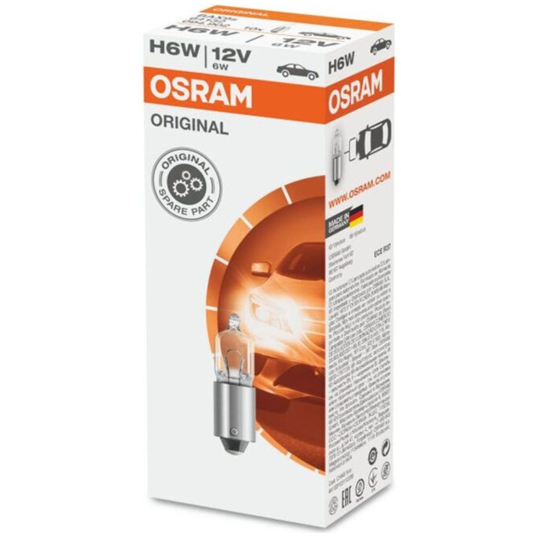 Glödlampor Original H6W OSRAM