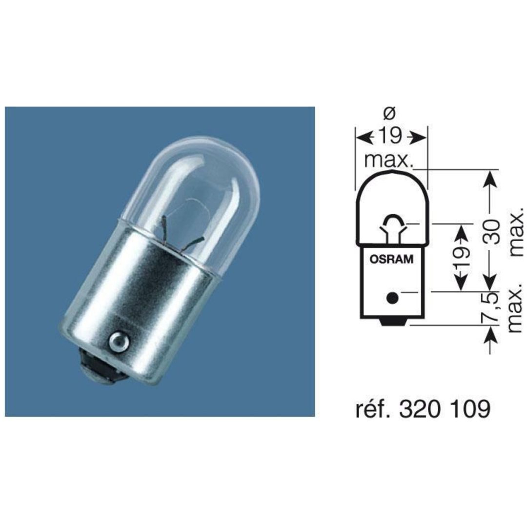 Glödlampor Original R5W OSRAM – bild 3
