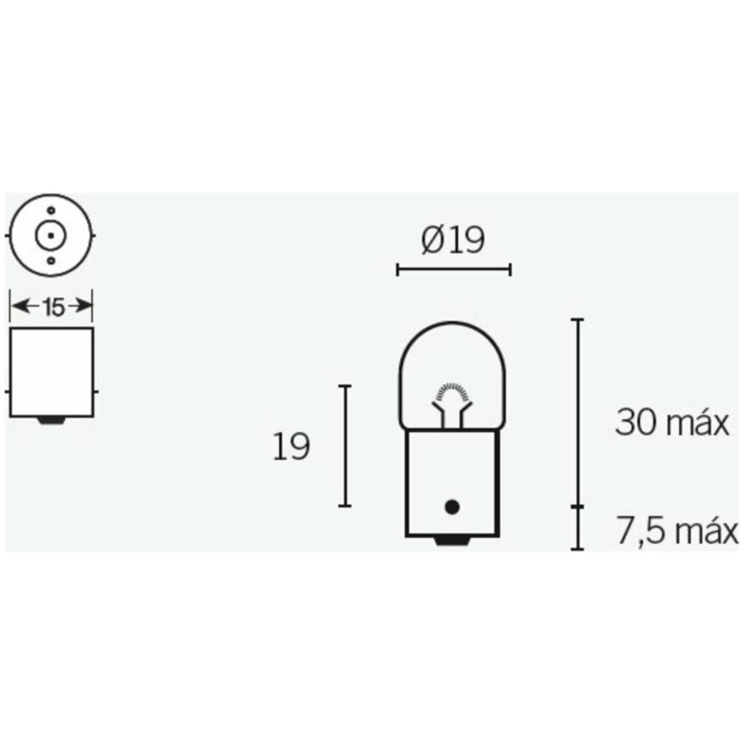 Glödlampor R5 TECNIUM