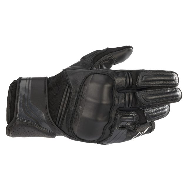 Mc-handskar Läder/textil Booster V2 Svart ALPINESTARS