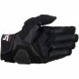 Mc-handskar Läder/textil Halo Svart/vit ALPINESTARS