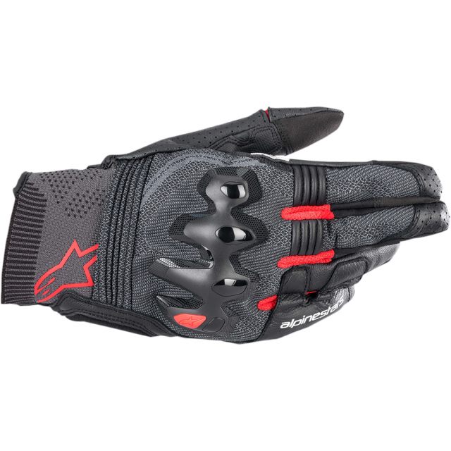 Mc-handskar Textil Morph Sport Svart/röd ALPINESTARS