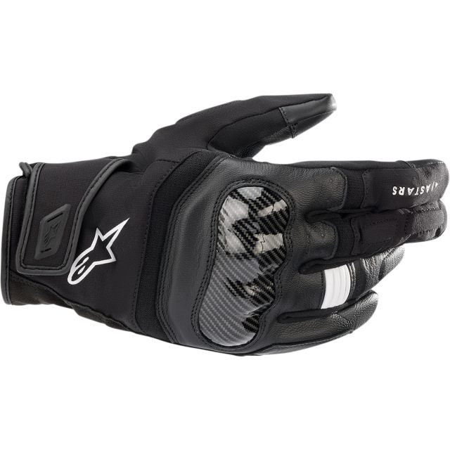 Mc-handskar Läder Smx Z Drystar Svart ALPINESTARS