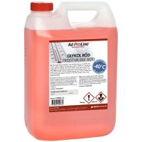Glykol Röd -40°C 4 liter Förp. 3 st
