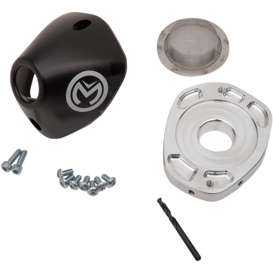 Gnistskydd Svart MOOSE OFFROAD HARD-PARTS Ändkåpa