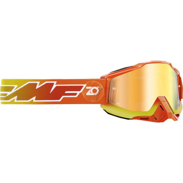 Crossglasögon Powerbomb Goggles Orange/Gul FMF VISION