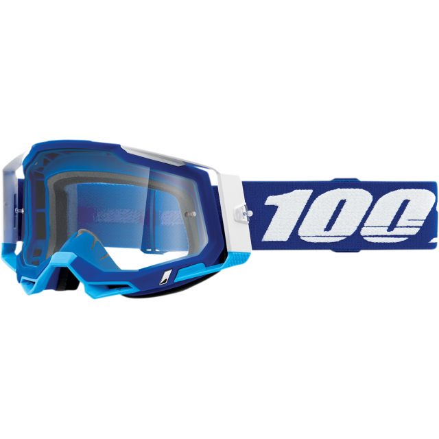 100% Crossglasögon Racecraft 2 Blå/Vit