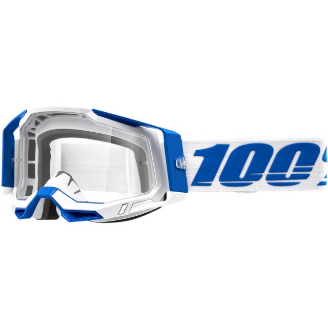 100% Crossglasögon Racecraft 2 Isola Vit/Blå