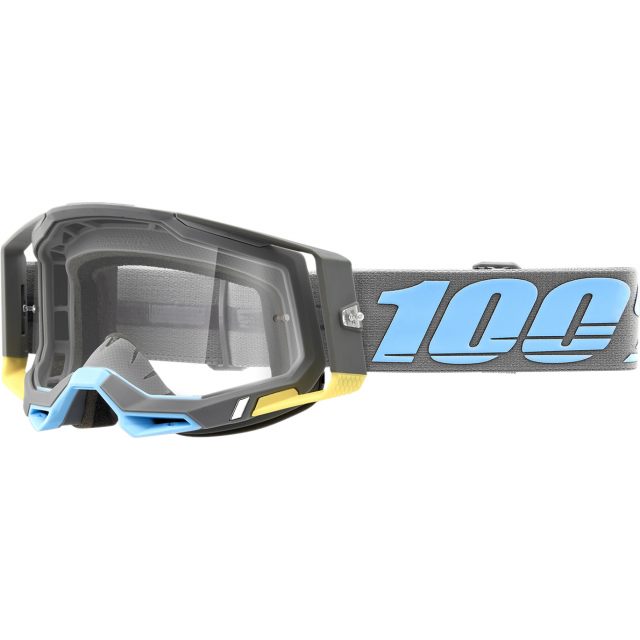 100% Crossglasögon Racecraft 2 Trinidad Blå/Grå/Gul