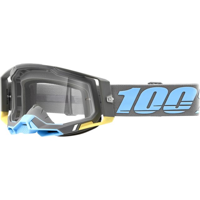 100% Crossglasögon Racecraft 2 Trinidad Blå/Grå/Gul