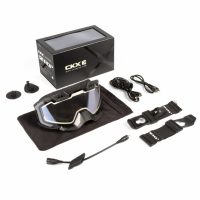 Goggle 210° el Svart/klar Lins CKX