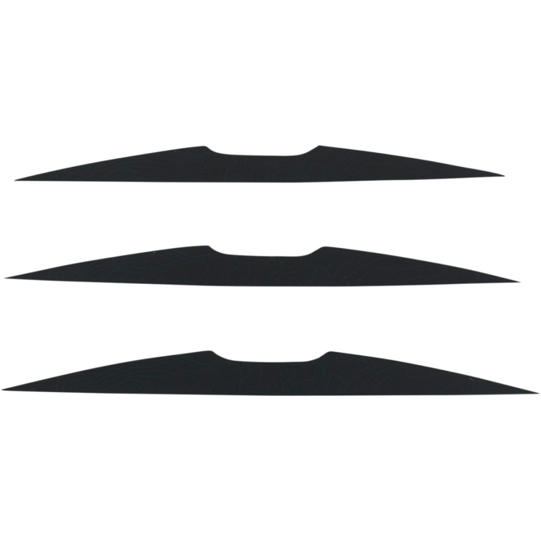 Goggle Mud Flap Kit Xcr Roll-off System Svart MOOSE RACING Stänkskärm