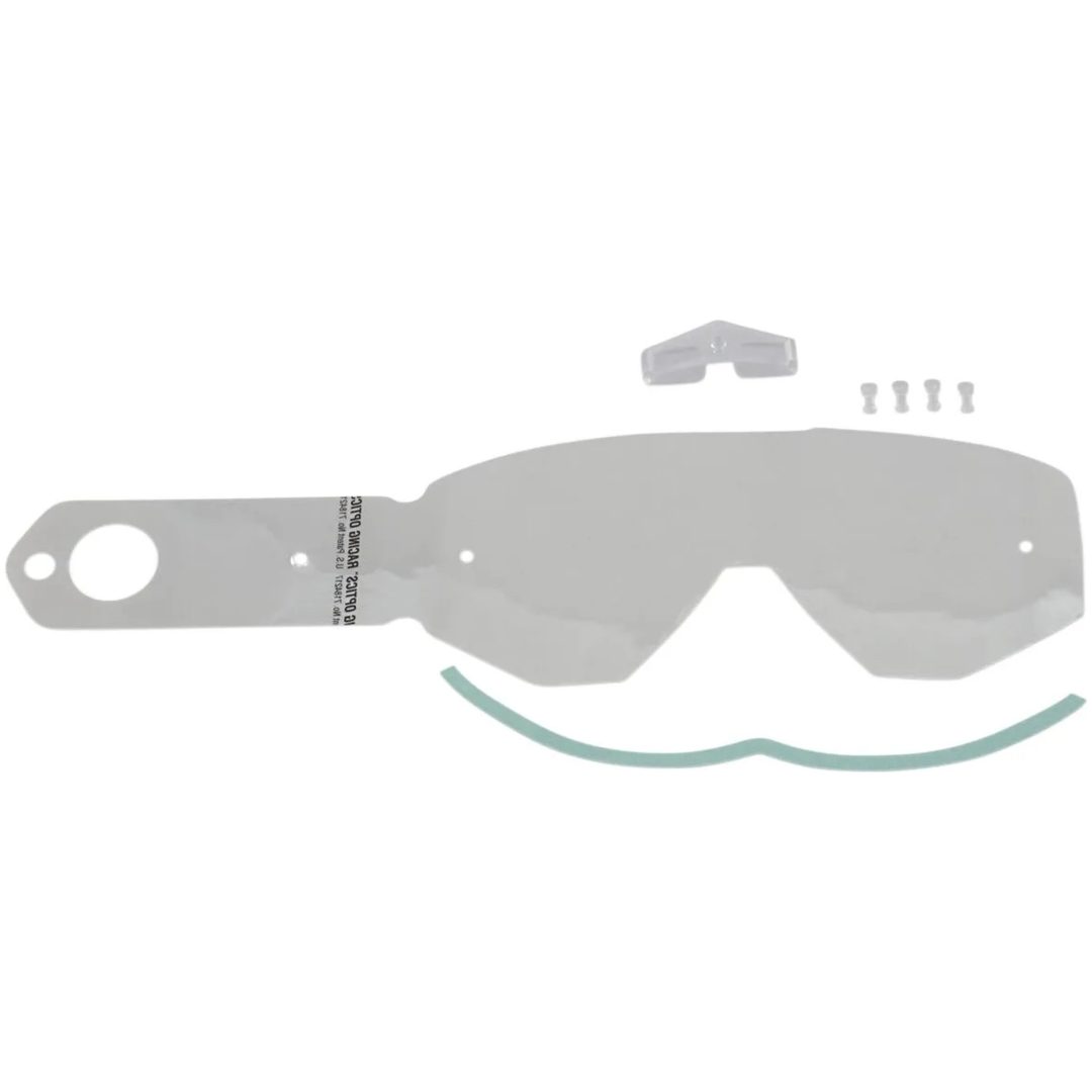 Goggle-tillbehör Tear Off Pack Klar PROGRIP Avrivningsskydd – bild 4