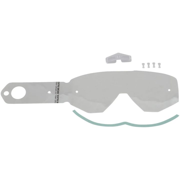 Goggle-tillbehör Tear Off Pack Klar PROGRIP Avrivningsskydd – bild 5