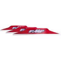 Goggle Tillbehör Youth Powerbomb Film System Mud-flap Kit Röd FMF VISION