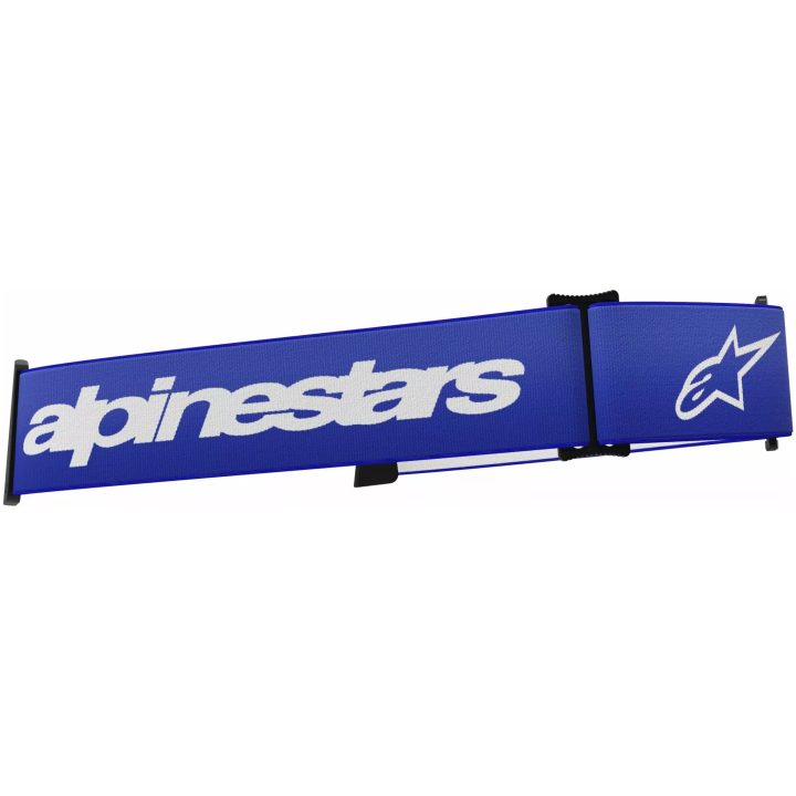 Gogglesrem Supertech Blå/vit ALPINESTARS – bild 2