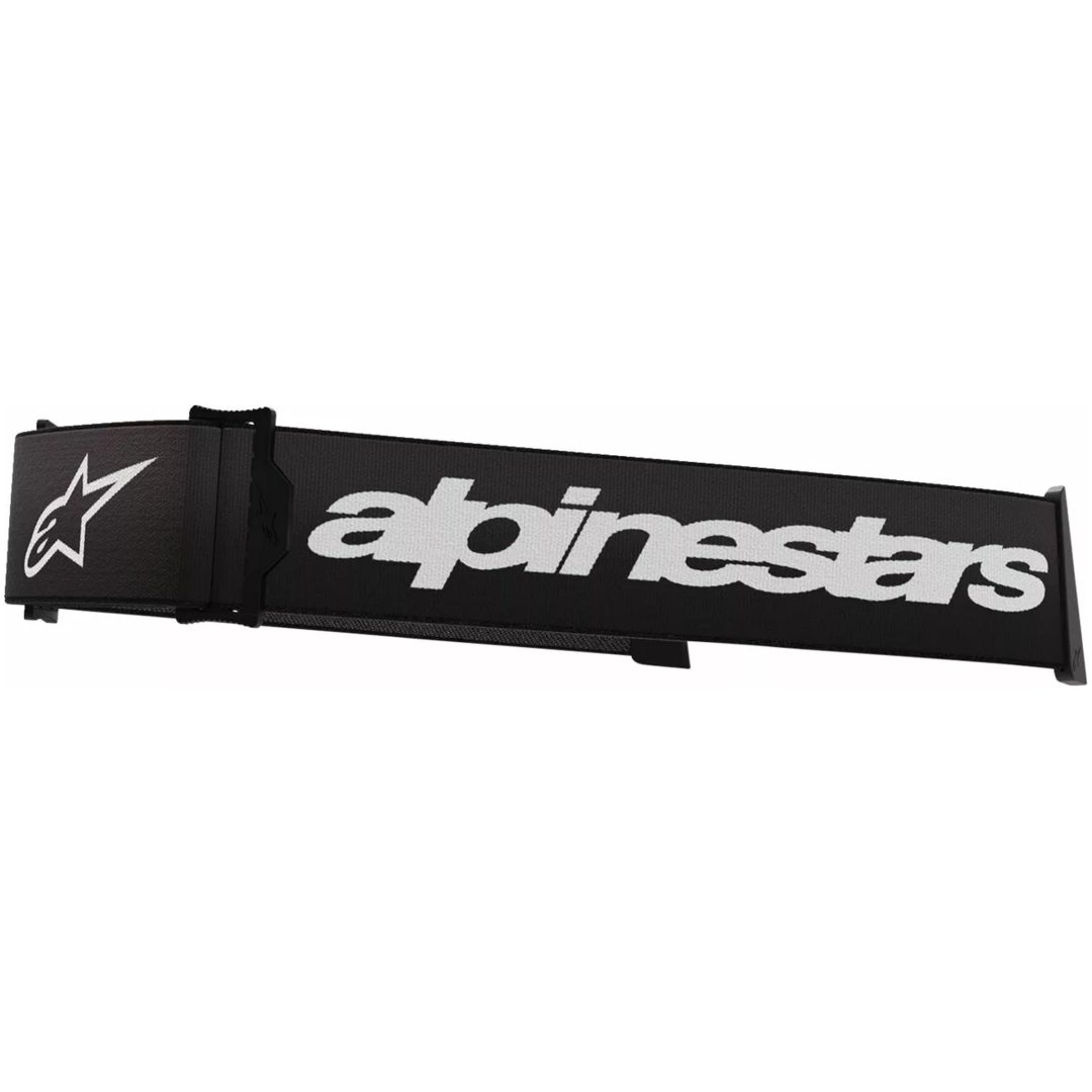 Gogglesrem Supertech Svart/vit ALPINESTARS
