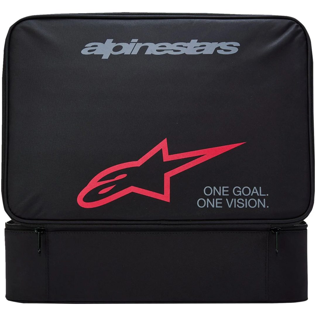 Goggleväska Supertech Svart/röd ALPINESTARS – bild 5
