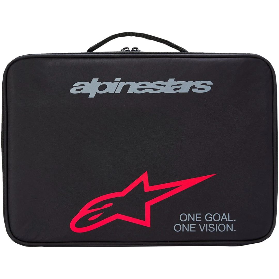 Goggleväska Supertech Svart/röd ALPINESTARS