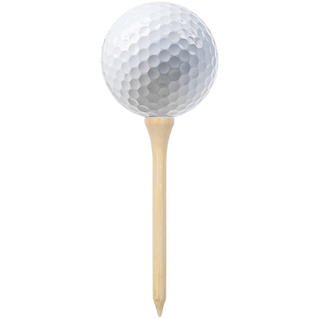 Golfpeggar 1000 st bambu vidaXL 83 mm – bild 2