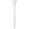 Golfpeggar 1000 st vit bambu vidaXL 83 mm – miniatyr 1