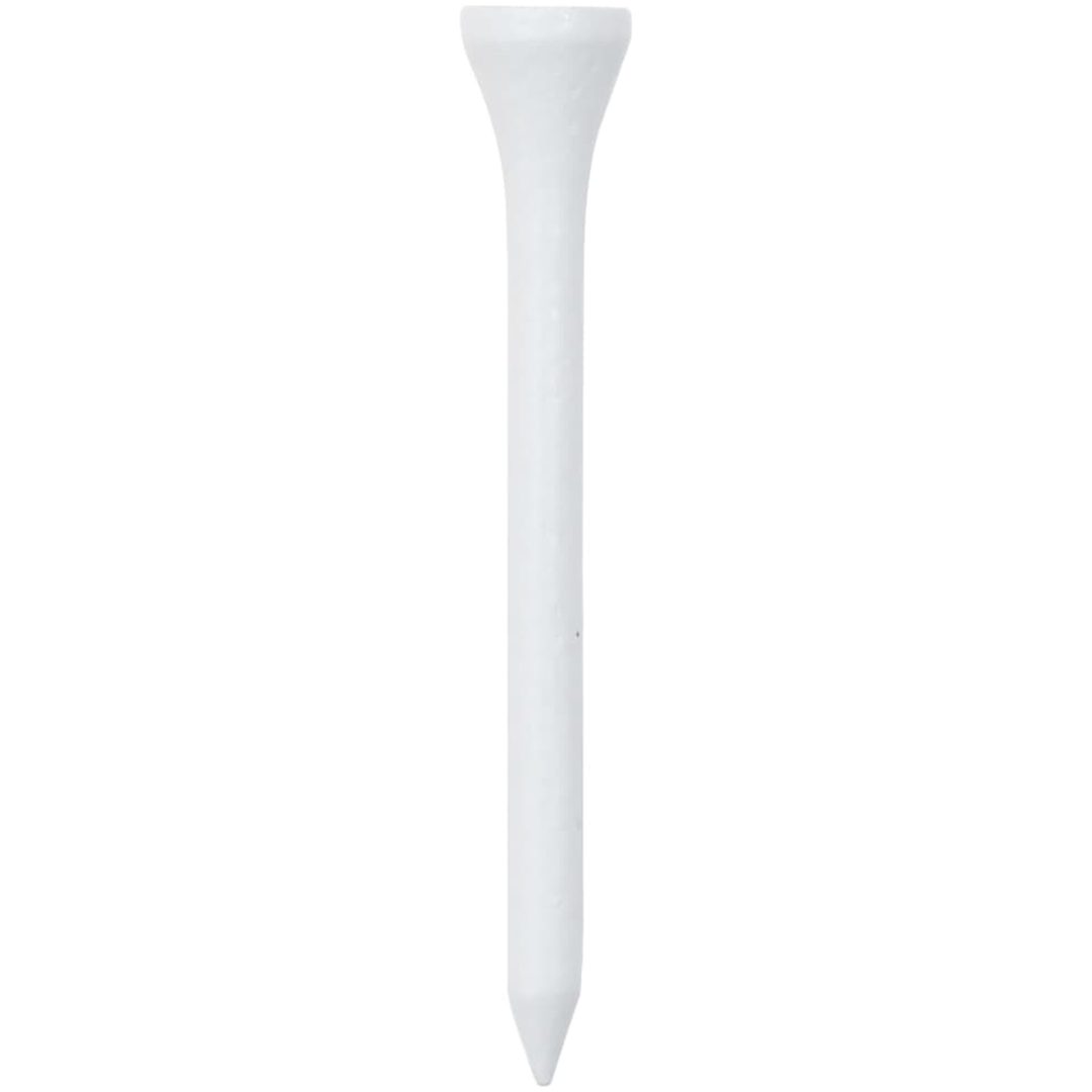 Golfpeggar 1000 st vit bambu vidaXL 83 mm