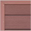 Golv till utedusch brun 101x63x5,5 cm WPC vidaXL – miniatyr 4