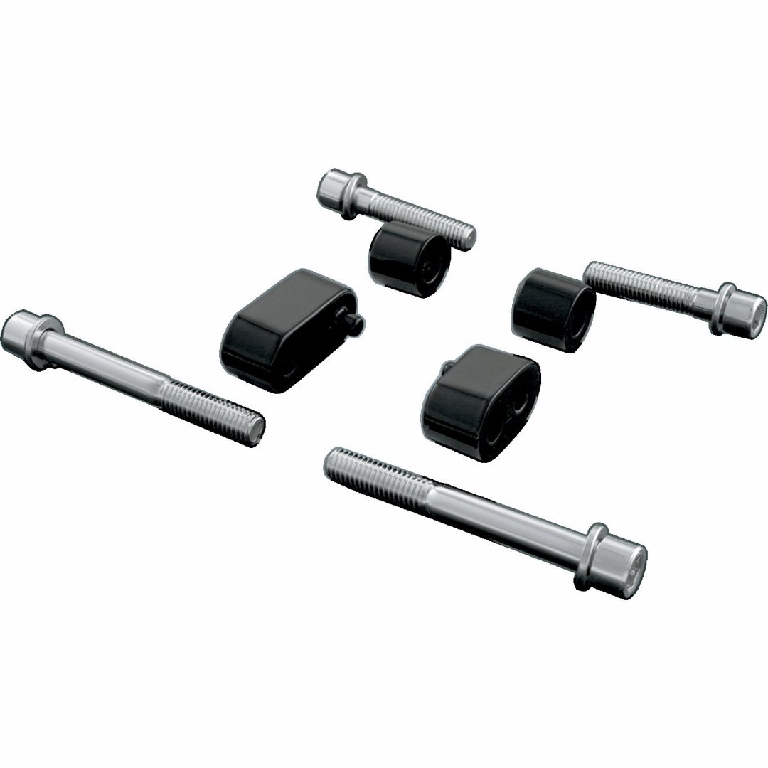 Golvbordsspacers Svart/krom/pulverlackerad KURYAKYN