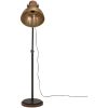 Golvlampa 25 W antik mässing 30x30x100-150 cm E27 vidaXL – miniatyr 3
