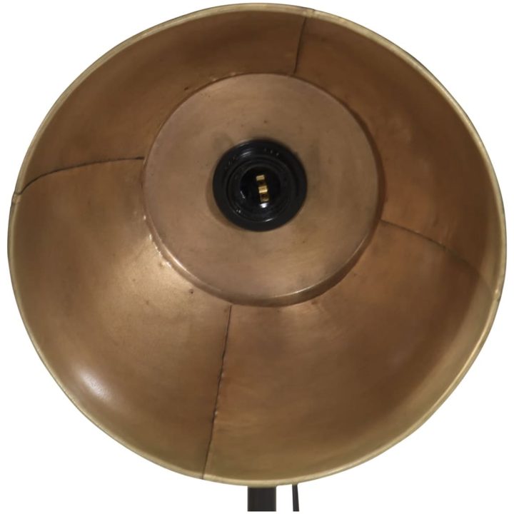 Golvlampa 25 W antik mässing 30x30x100-150 cm E27 vidaXL – bild 8