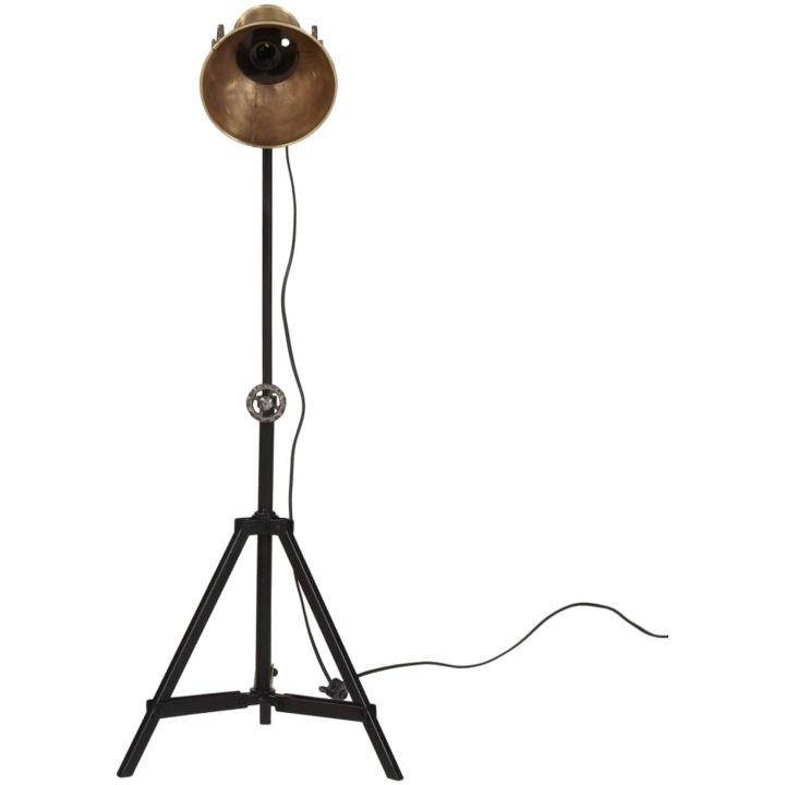 Golvlampa 25 W antik mässing 35x35x65/95 cm E27 vidaXL – bild 3