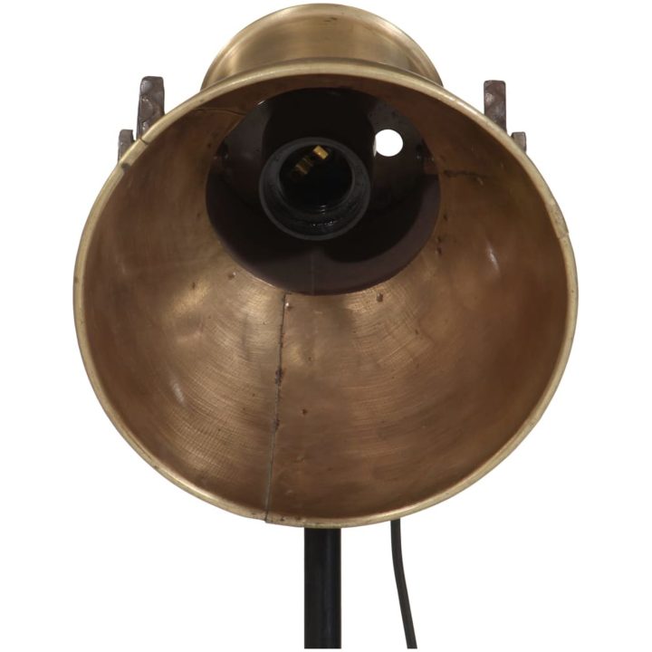 Golvlampa 25 W antik mässing 35x35x65/95 cm E27 vidaXL – bild 7