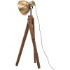 Golvlampa 25 W antik mässing 45x45x120 cm E27 vidaXL – miniatyr 5