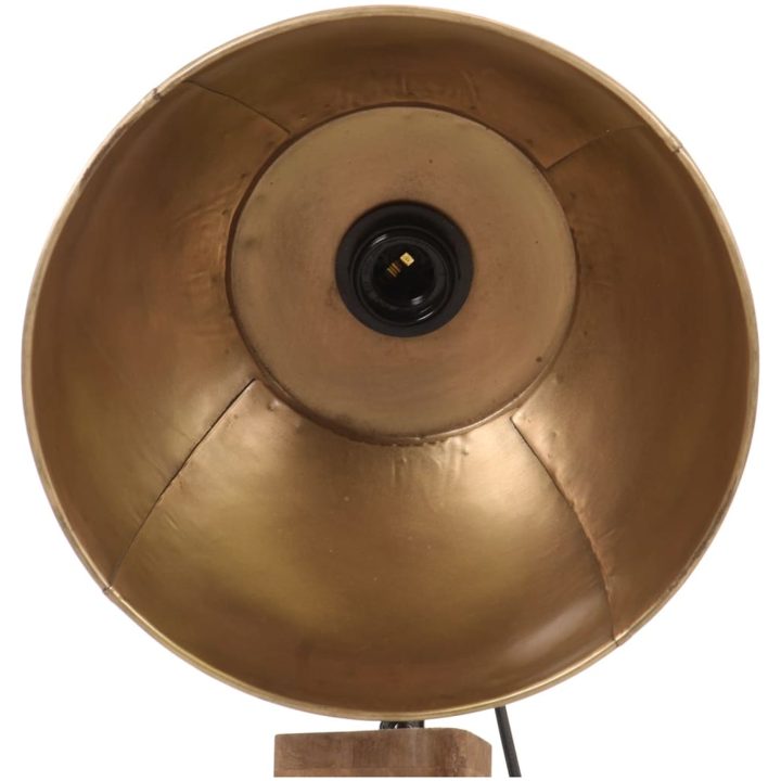 Golvlampa 25 W antik mässing 45x45x120 cm E27 vidaXL – bild 6