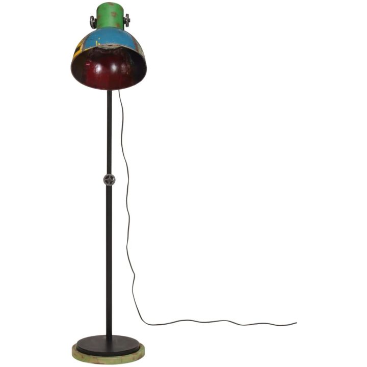 Golvlampa 25 W flerfärgad 30x30x100-150 cm E27 vidaXL – bild 3