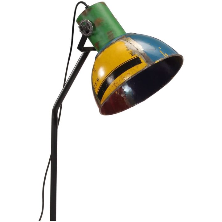 Golvlampa 25 W flerfärgad 30x30x100-150 cm E27 vidaXL – bild 7