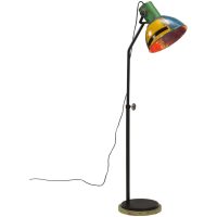 Golvlampa 25 W flerfärgad 30x30x100-150 cm E27 vidaXL